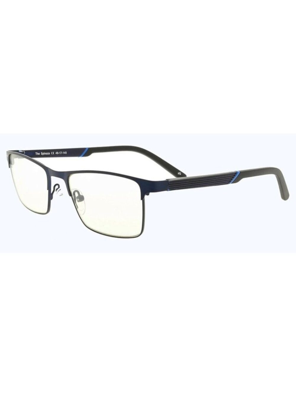 Prive Revaux Spinoza Rectangular Designer Reading Glasses in Midnight Blue 49 mm - Picture 1 of 6